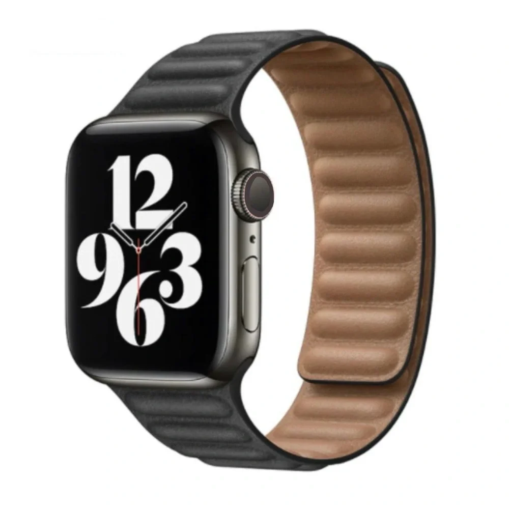 APPLE WATCH Series 8 GPS 32GB with Apple Leather Link Magnetic Sports Band 45mm